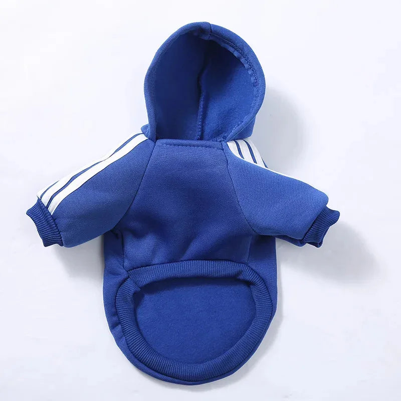 XS-5XL Fashion Pet Dog Clothes for Small Medium Big Large Dogs Cotton Hooded Sweatshirt Hot Selling Warm Two-Legged Pets Jacket